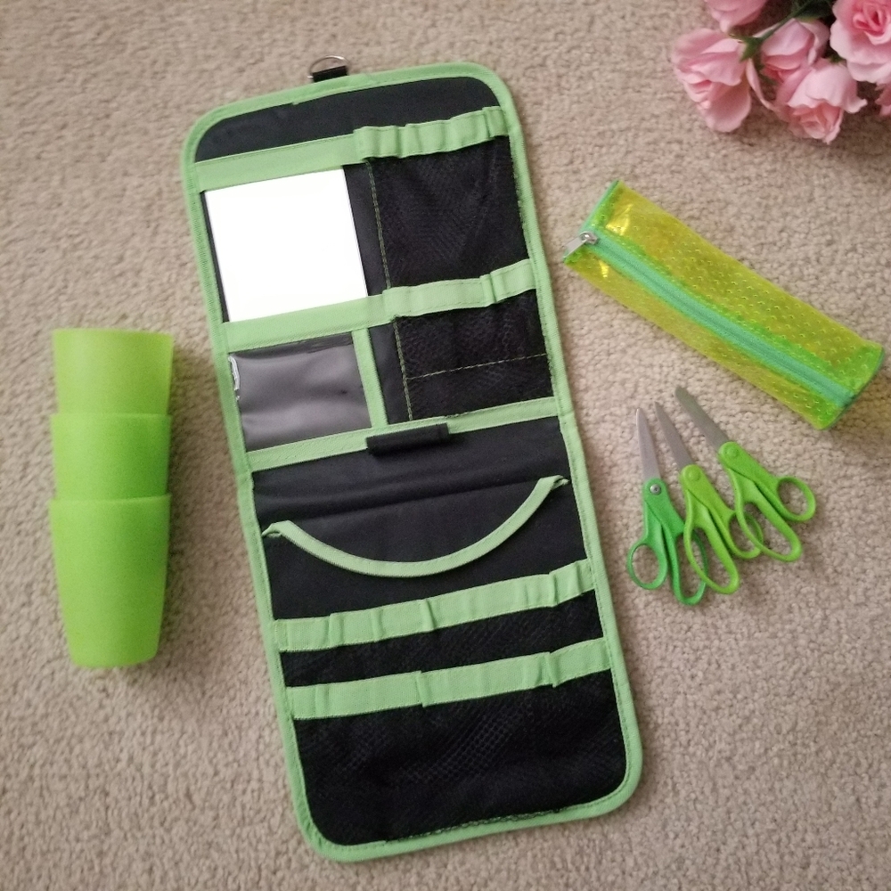 Neon Lime Green School & Locker Supply Bundle
